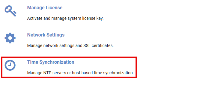 Time Synchronization