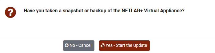 Check for Software Updates — NETLAB+ documentation