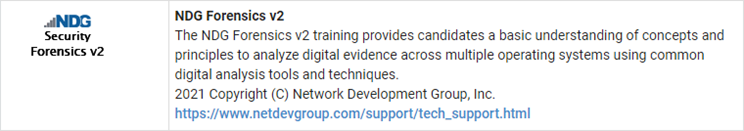 NDG Intro to Critical Infrastructure for IT Learners Pod Type